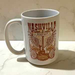 NEW! Nashville Music City Rock Star Guitar Mug - New in Box